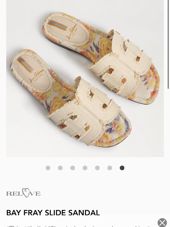 Sam Edelman Shoes - Sam Edelman Bay Fray Slide Sandals (Size 8)